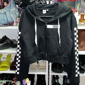 Vans cropped hoodie